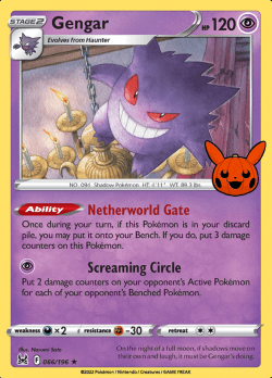 Gengar 066/196 (Trick or Trade)