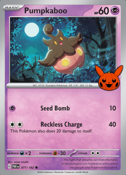 Pumpkaboo 077/182 (Trick or Trade)