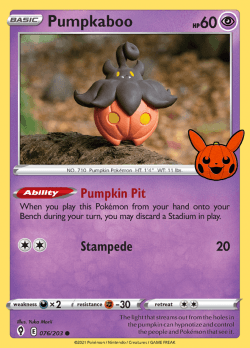 Pumpkaboo 076/203 (Trick or Trade)