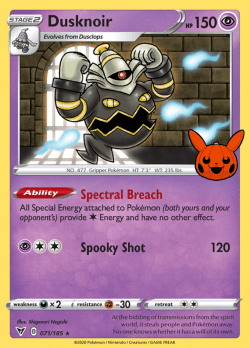 Dusknoir 071/185 (Trick or Trade)