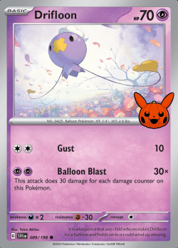 Drifloon 089/198 (Trick or Trade)