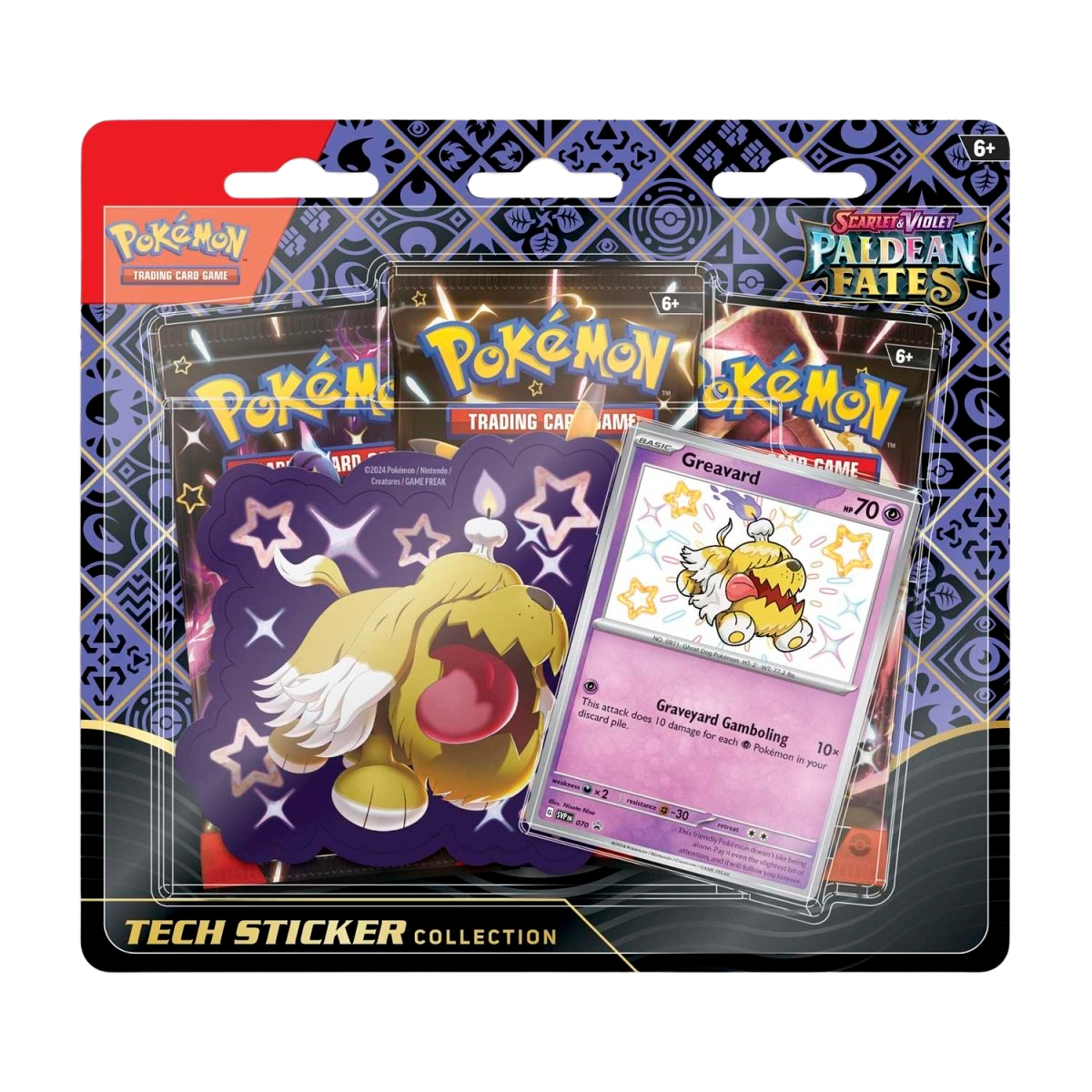 Paldean Fates Tech Sticker Collection [Greavard]