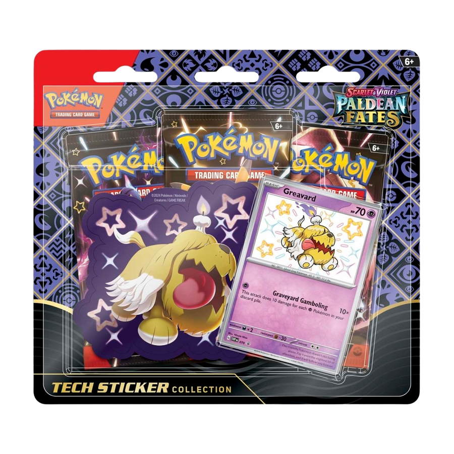 Paldean Fates Tech Sticker Collection [Greavard]