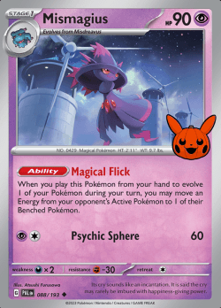Mismagius 088/193 (Trick or Trade)