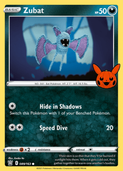 Zubat 089/163 (Trick or Trade)