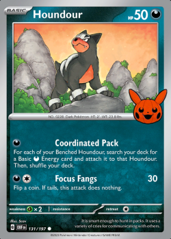 Houndour 131/197 (Trick or Trade)