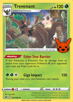 Trevenant 017/196 (Trick or Trade)