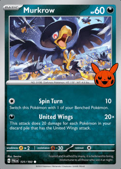 Murkrow 131/193 (Trick or Trade)