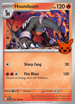 Houndoom 034/198 (Trick or Trade)