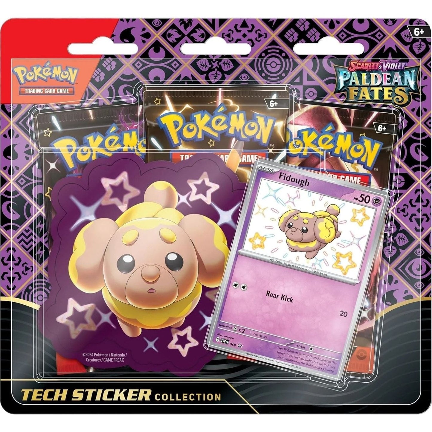 Paldean Fates Tech Sticker Collection [Fidough]