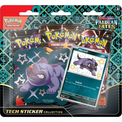 Paldean Fates Tech Sticker Collection [Maschiff]