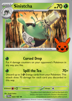 Sinistcha 022/167 (Trick or Trade)