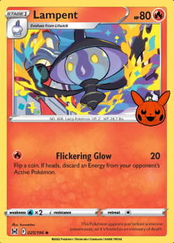 Lampent 025/196 (Trick or Trade)
