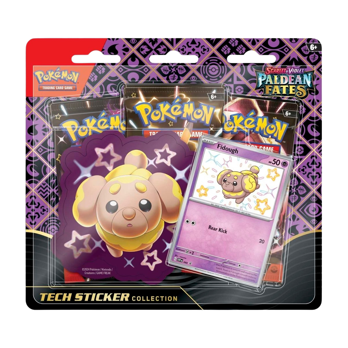 Paldean Fates Tech Sticker Collection [Fidough]