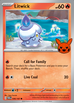 Litwick 036/167 (Trick or Trade)