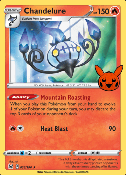 Chandelure 026/196 (Trick or Trade)