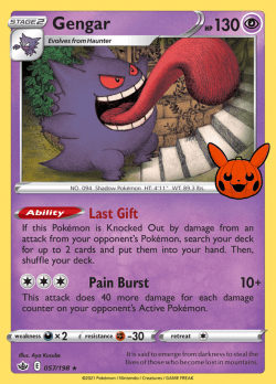 Gengar 057/198 (Trick or Trade)