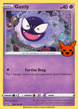 Gastly 064/196 (Trick or Trade)