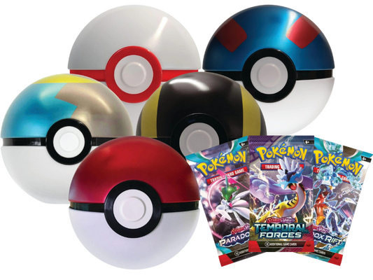Pokéball Tin -  B25/C25/D25 (Chosen at Random)