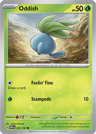 Oddish 001/197