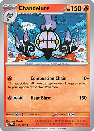Chandelure 038/197