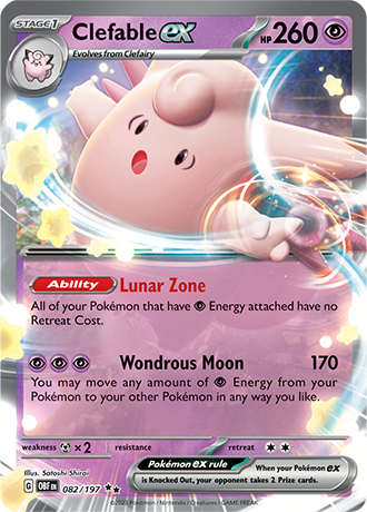 Clefable ex 082/197