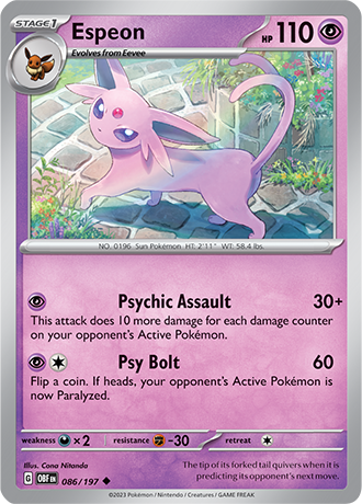 Espeon 086/197