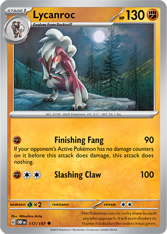 Lycanroc 117/197
