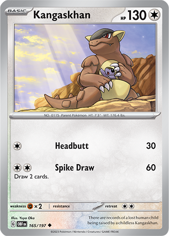 Kangaskhan 165/197