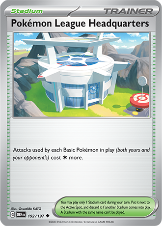 Pokémon League Headquarters 192/197