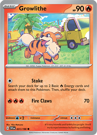 Growlithe 031/198