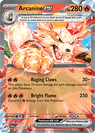 Arcanine ex 032/198