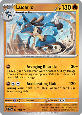 Lucario 114/198