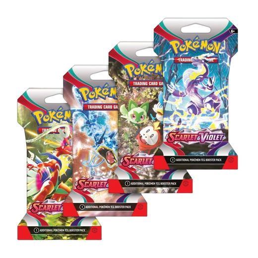 Scarlet & Violet Base Sleeved Booster Pack