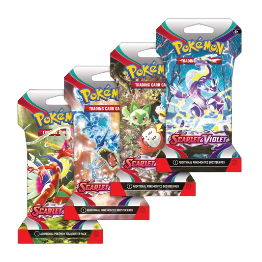 Scarlet & Violet Base Sleeved Booster Pack
