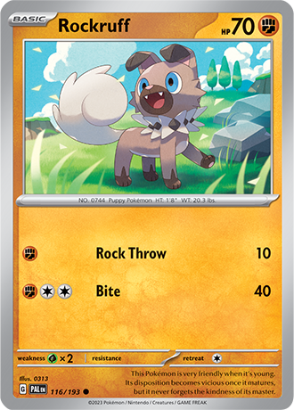 Rockruff 116/193