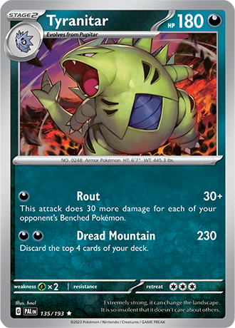 Tyranitar 135/193
