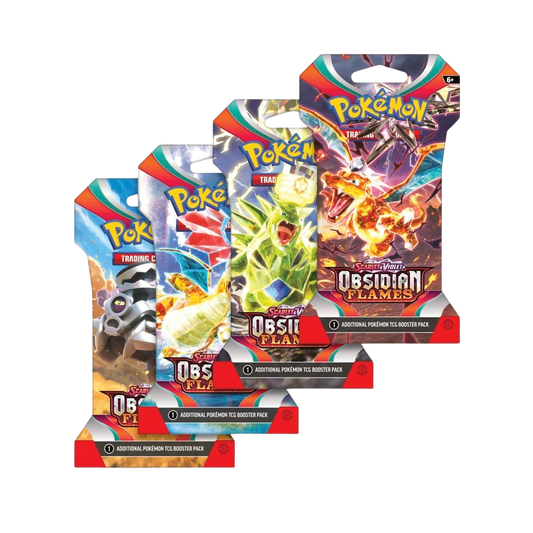 Obsidian Flames Sleeved Booster Pack