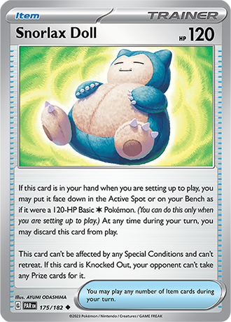 Snorlax Doll 175/182