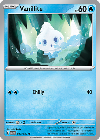 Vanillite 043/182