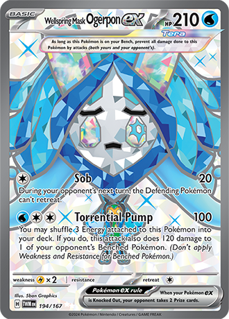 Wellspring Mask Ogerpon ex 194/167