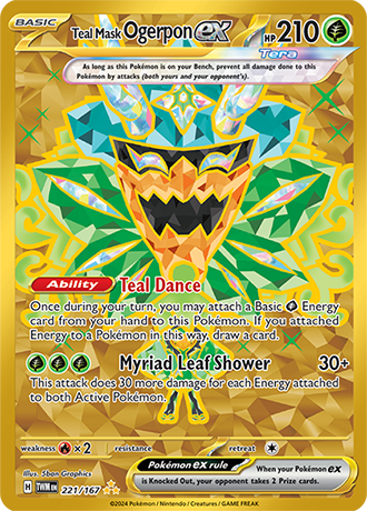 Teal Mask Ogerpon ex 221/167