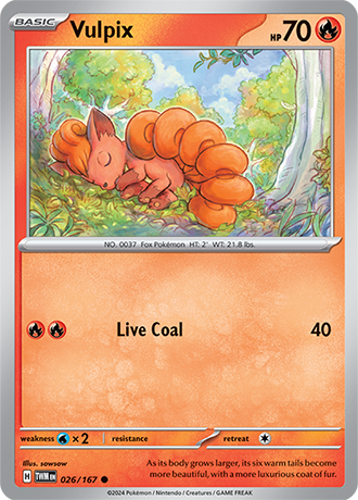 Vulpix 026/167