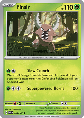 Pinsir 003/167