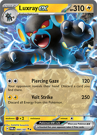 Luxray ex 068/167
