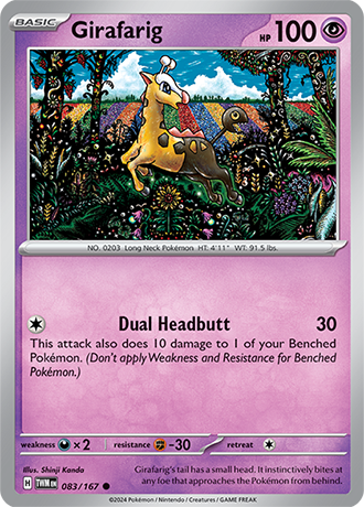 Girafarig 083/167