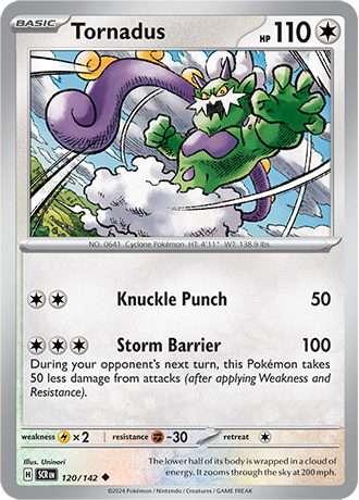Tornadus 120/142