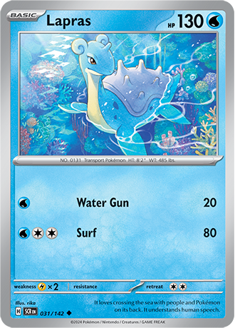 Lapras 031/142