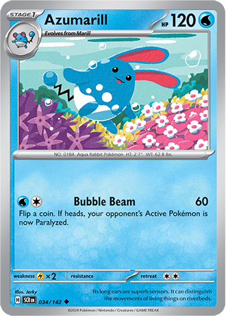 Azumarill 034/142