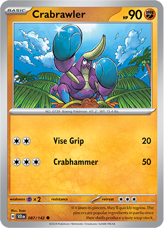 Crabrawler 087/142